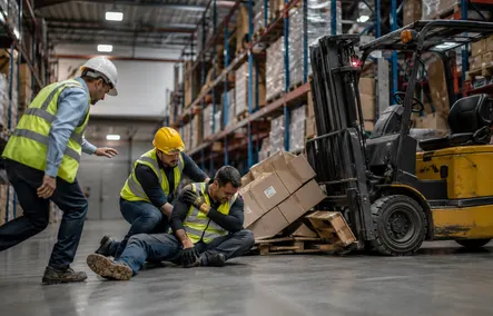 Forklift Accidents in NJ Warehouses: Workers' Comp and Third-Party Claims
