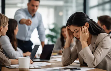 Workplace Harassment in NJ When Employees Are Publicly Blamed for Failures