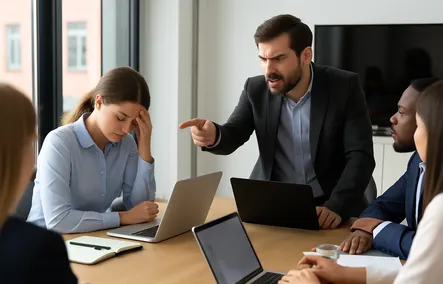 Harassment Through Public Criticism During Team Meetings in NJ