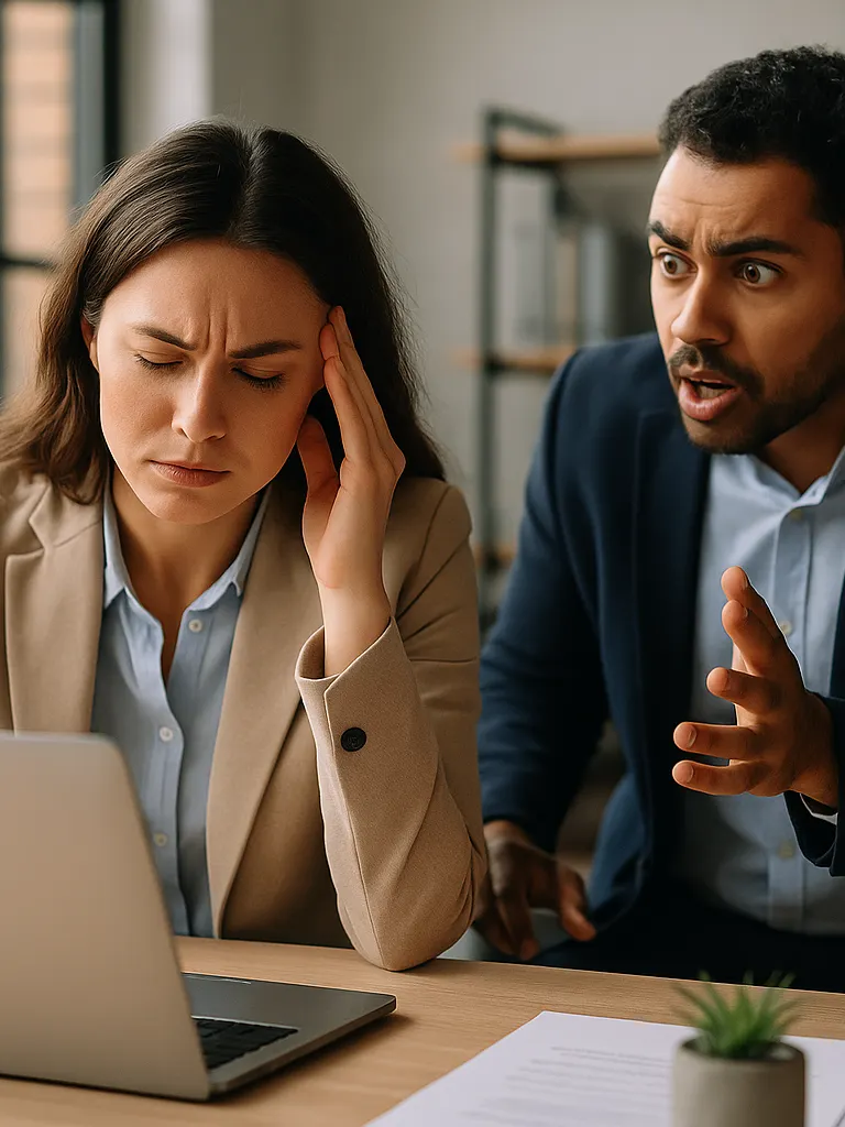 Repeated interruptions at work