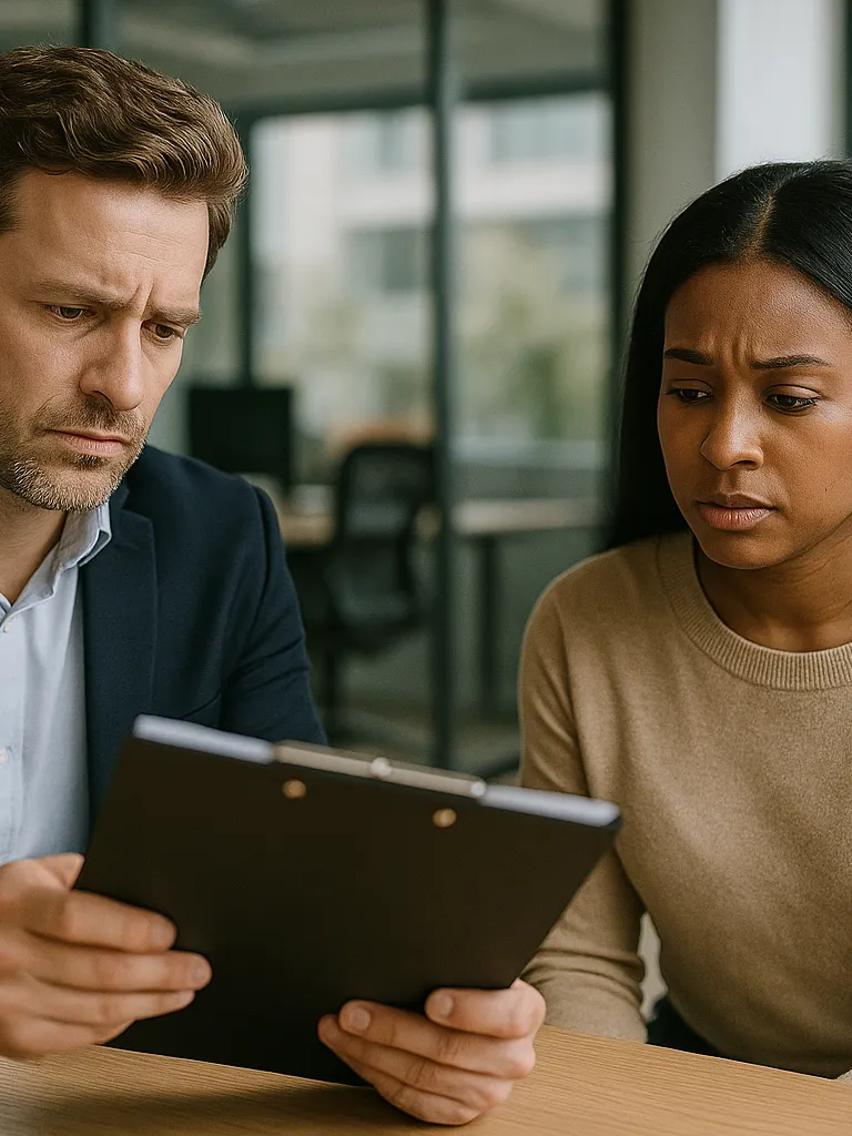 Employees going over confidentiality clauses