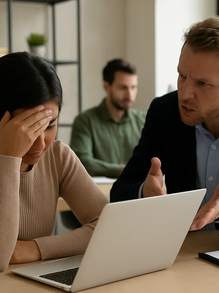 Workplace Criticism Becomes Harassment
