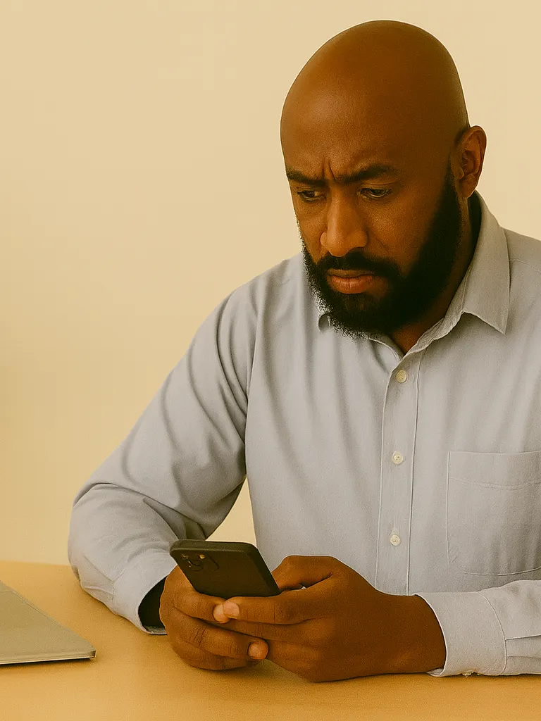 Employee posting on social media